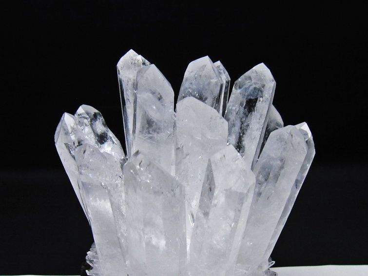 水晶 クラスター 水晶 原石 台座付属 一点物 182-8602