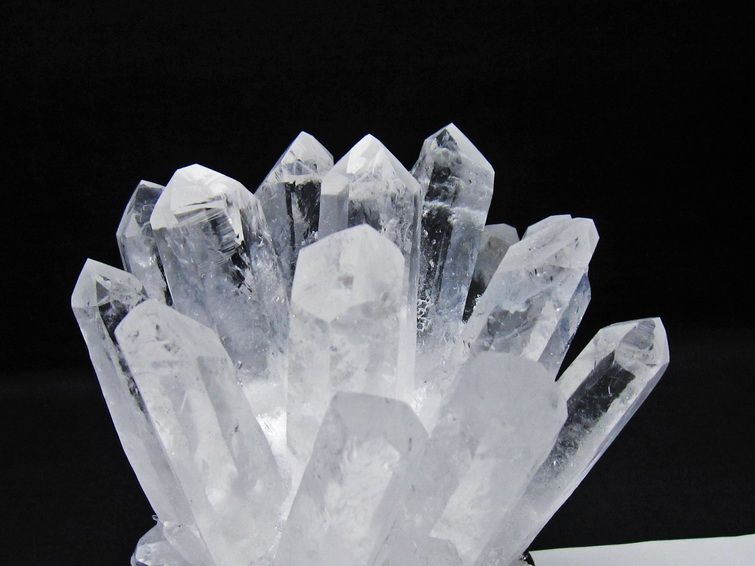 水晶 クラスター 水晶 原石 台座付属 一点物 182-8645