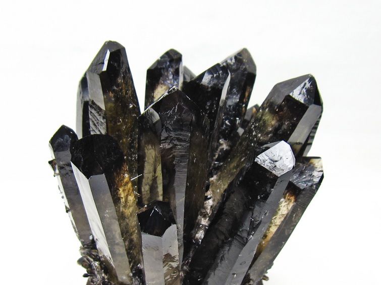 1.2Kg 黒水晶 クラスター モリオン 原石 台座付属 一点物 182-8709