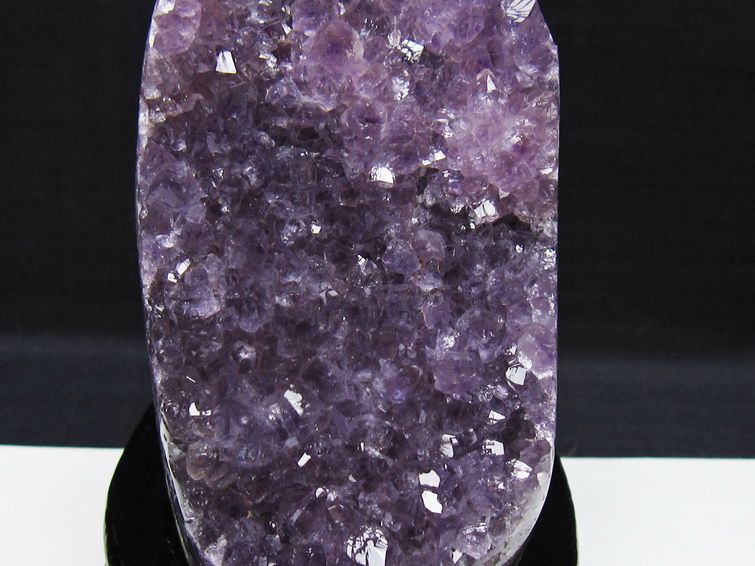 アメジスト クラスター ウルグアイ産 アメジスト 原石 amethyst 台座付属 一点物 182-8726