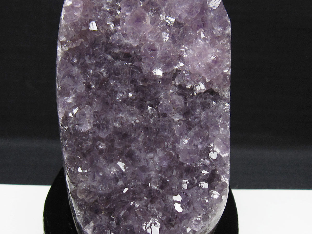 アメジスト クラスター ウルグアイ産 アメジスト 原石 amethyst 台座付属 一点物 182-8726