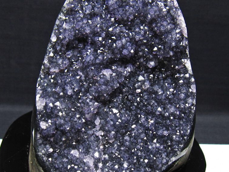 アメジスト クラスター ウルグアイ産 アメジスト 原石 amethyst 台座付属 一点物 182-8729