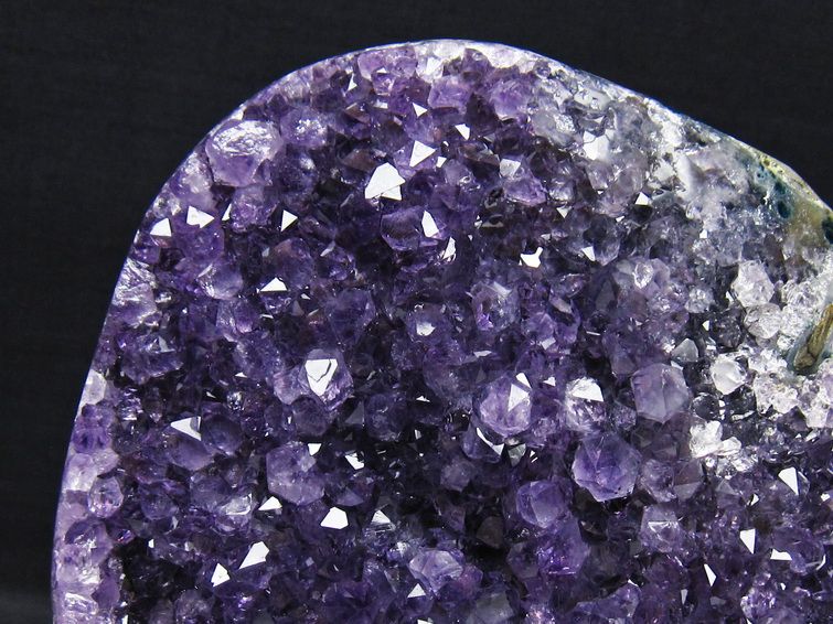 1.5Kg アメジスト クラスター ウルグアイ産 アメジスト 原石 amethyst 台座付属 一点物 182-8739