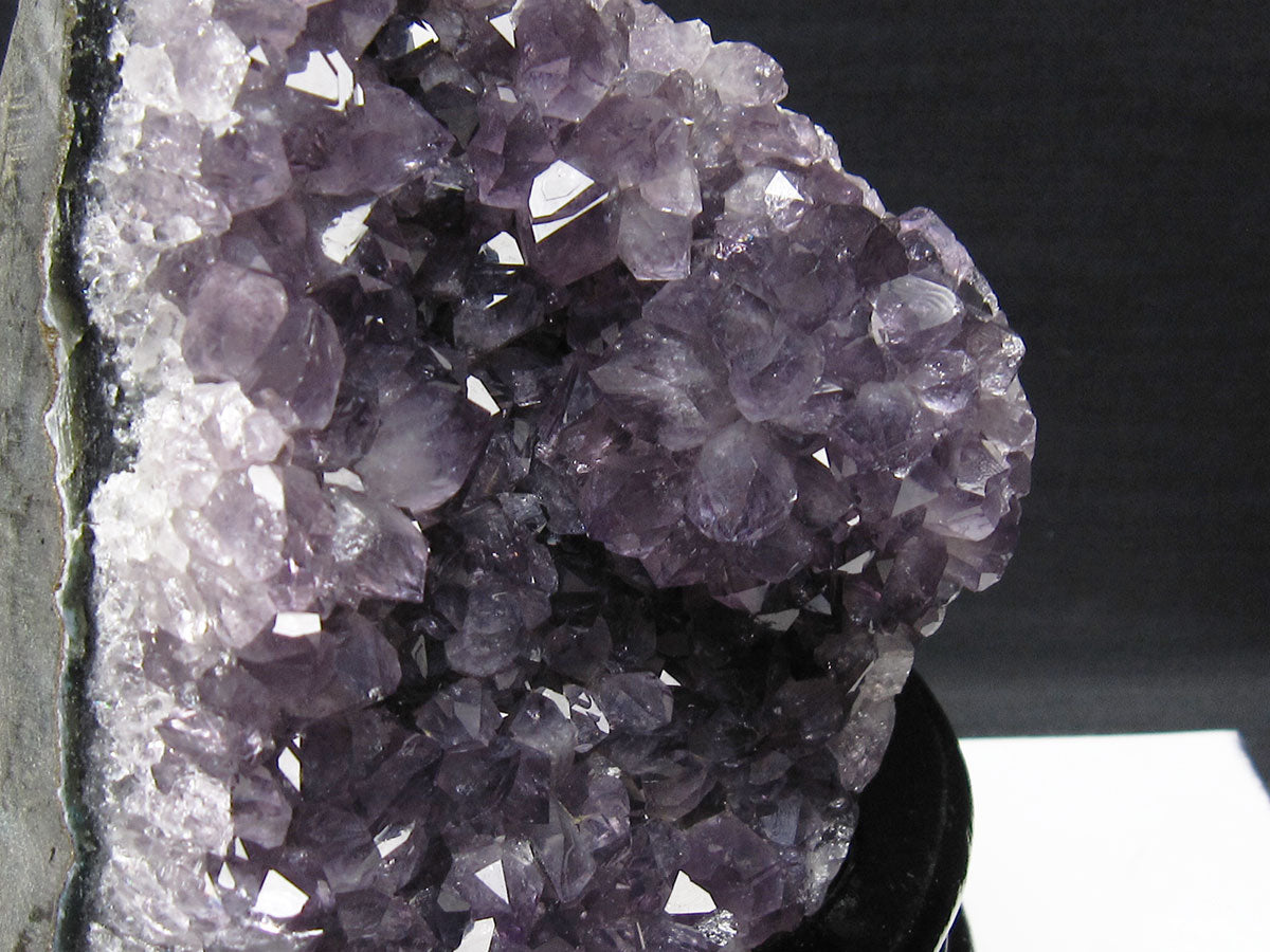 アメジスト 原石 ウルグアイ産 アメジスト クラスター amethyst 台座付属 一点物 182-8754
