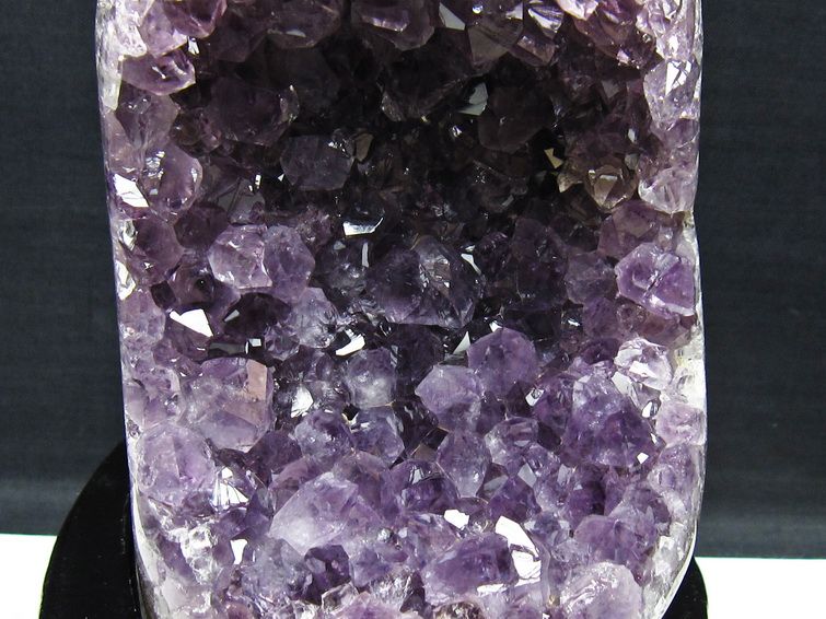 アメジスト 原石 ウルグアイ産 アメジスト クラスター amethyst 台座付属 一点物 182-8755