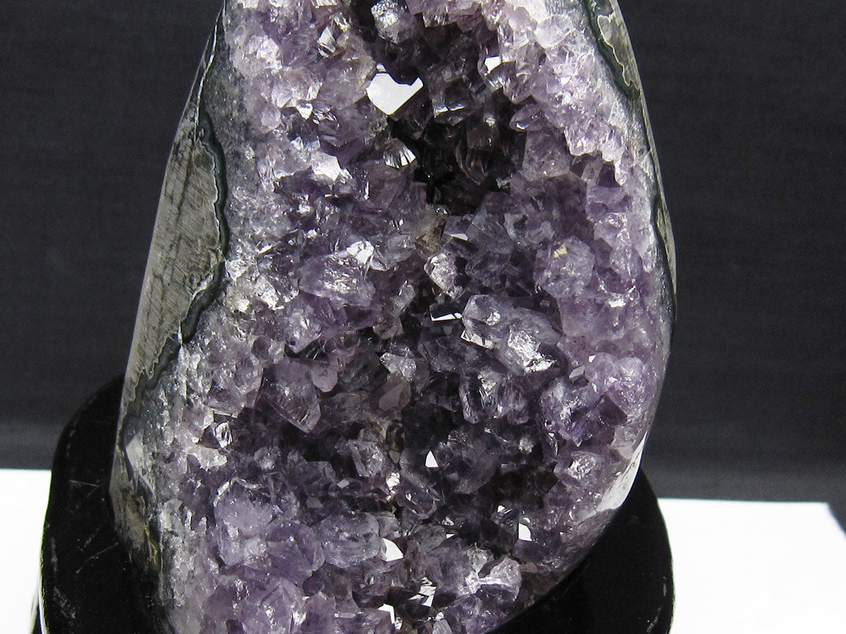 アメジスト 原石 ウルグアイ産 アメジスト クラスター amethyst 台座付属 一点物 182-8759