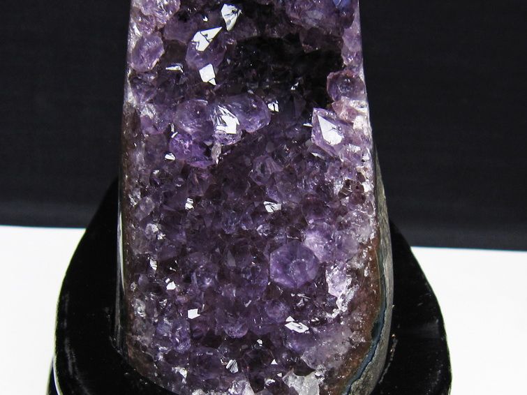 アメジスト 原石 ウルグアイ産 アメジスト クラスター amethyst 台座付属 一点物 182-8760