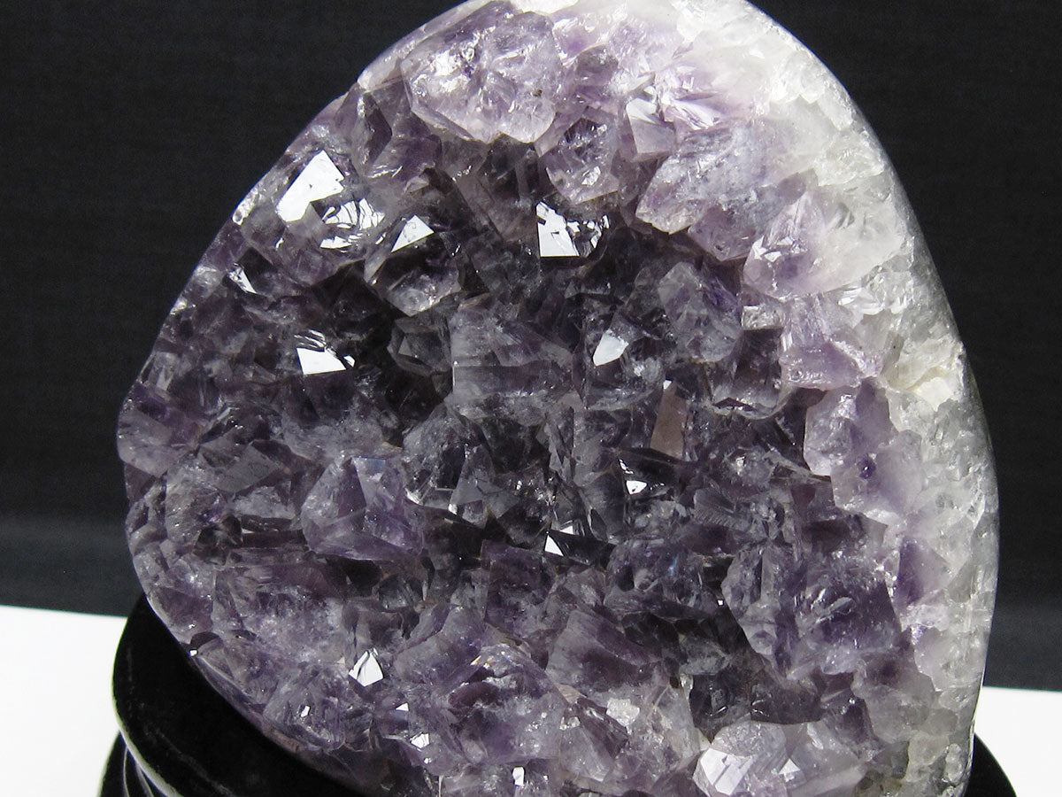 アメジスト 原石 ウルグアイ産 アメジスト クラスター amethyst 台座付属 一点物 182-8767