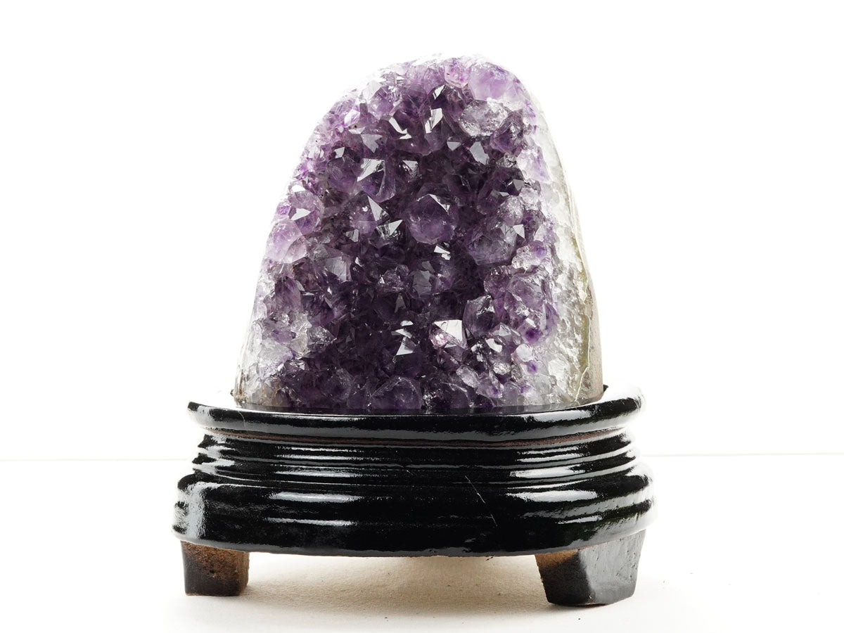 1.1Kg アメジスト 原石 ウルグアイ産 アメジスト クラスター amethyst 台座付属 一点物 182-8771