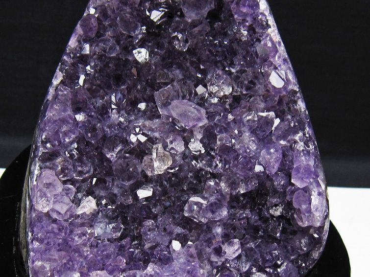 アメジスト クラスター ウルグアイ産 アメジスト 原石 amethyst 台座付属 一点物 182-8776