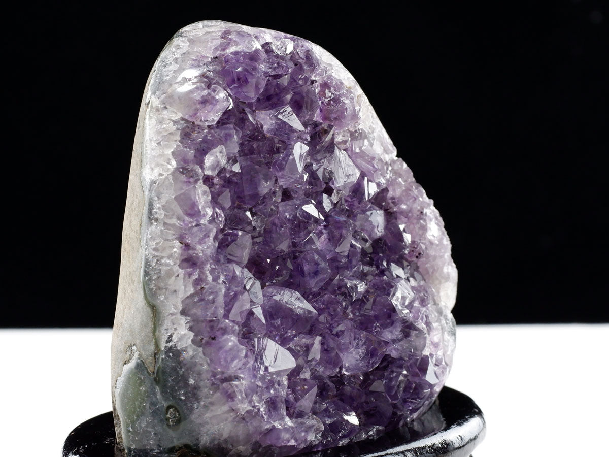 アメジスト クラスター ウルグアイ産 アメジスト 原石 amethyst 台座付属 一点物 182-8779