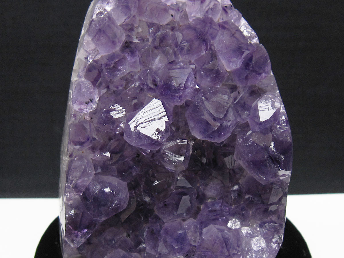 アメジスト クラスター ウルグアイ産 アメジスト 原石 amethyst 台座付属 一点物 182-8795