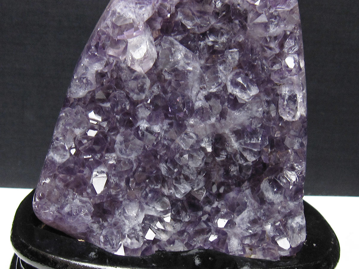 アメジスト 原石 ウルグアイ産 アメジスト クラスター amethyst 台座付属 一点物 182-8801