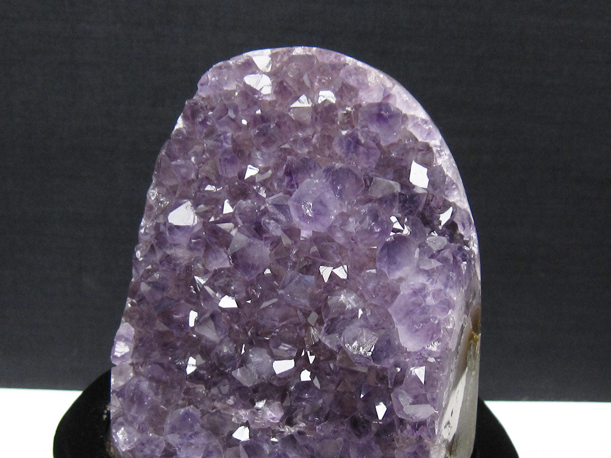 アメジスト 原石 ウルグアイ産 アメジスト クラスター amethyst 台座付属 一点物 182-8802