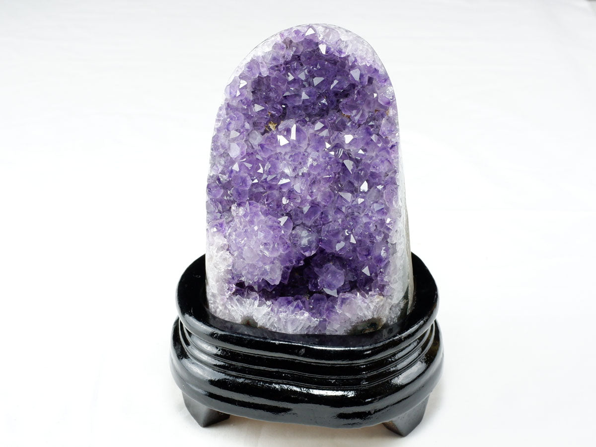 アメジスト 原石 ウルグアイ産 アメジスト クラスター amethyst 台座付属 一点物 182-8804