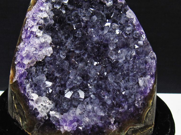 1.2Kg アメジスト 原石 ウルグアイ産 アメジスト クラスター amethyst 台座付属 一点物 182-8810
