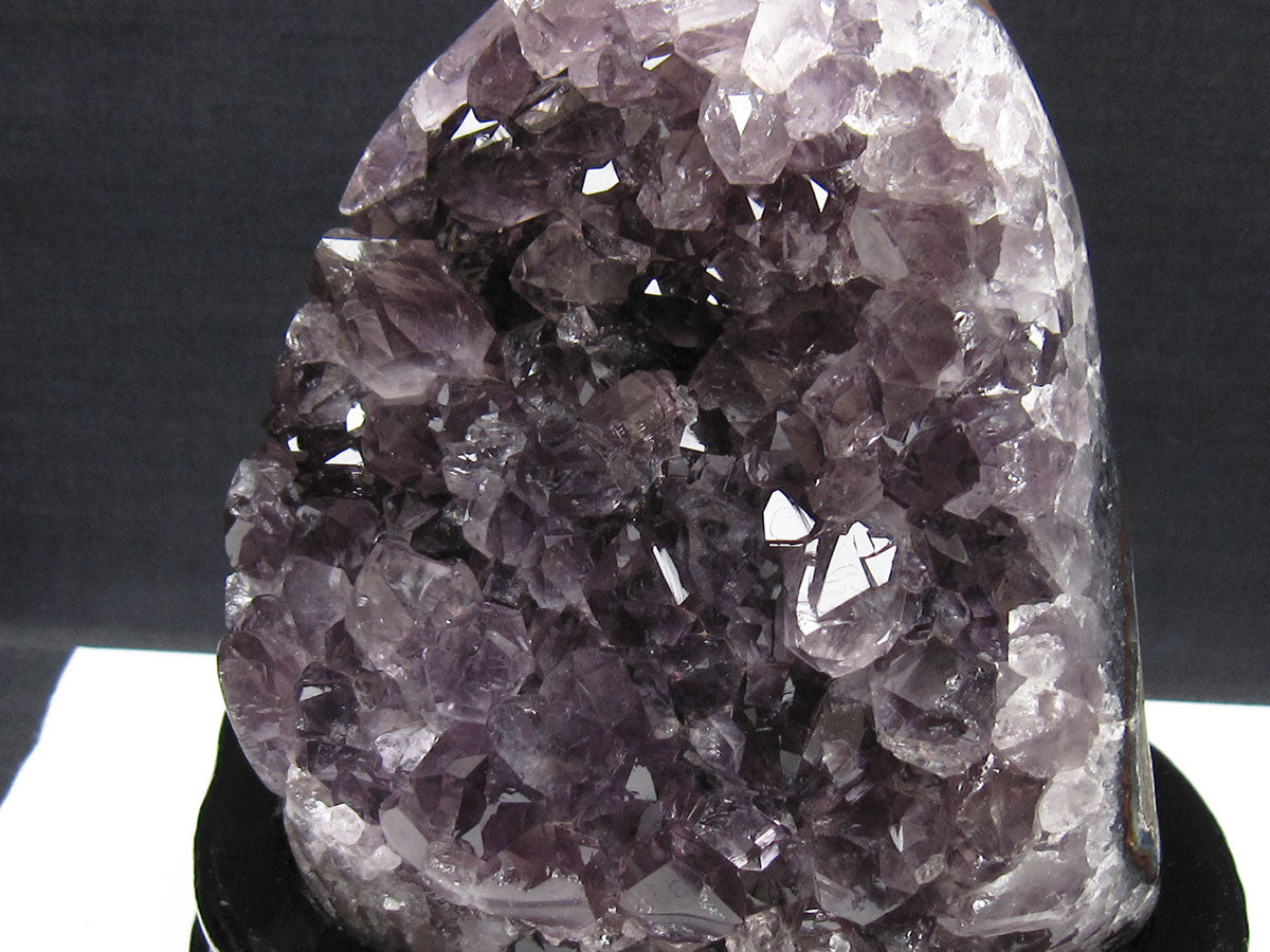 1.7Kg アメジスト 原石 ウルグアイ産 アメジスト クラスター amethyst 台座付属 一点物 182-8812