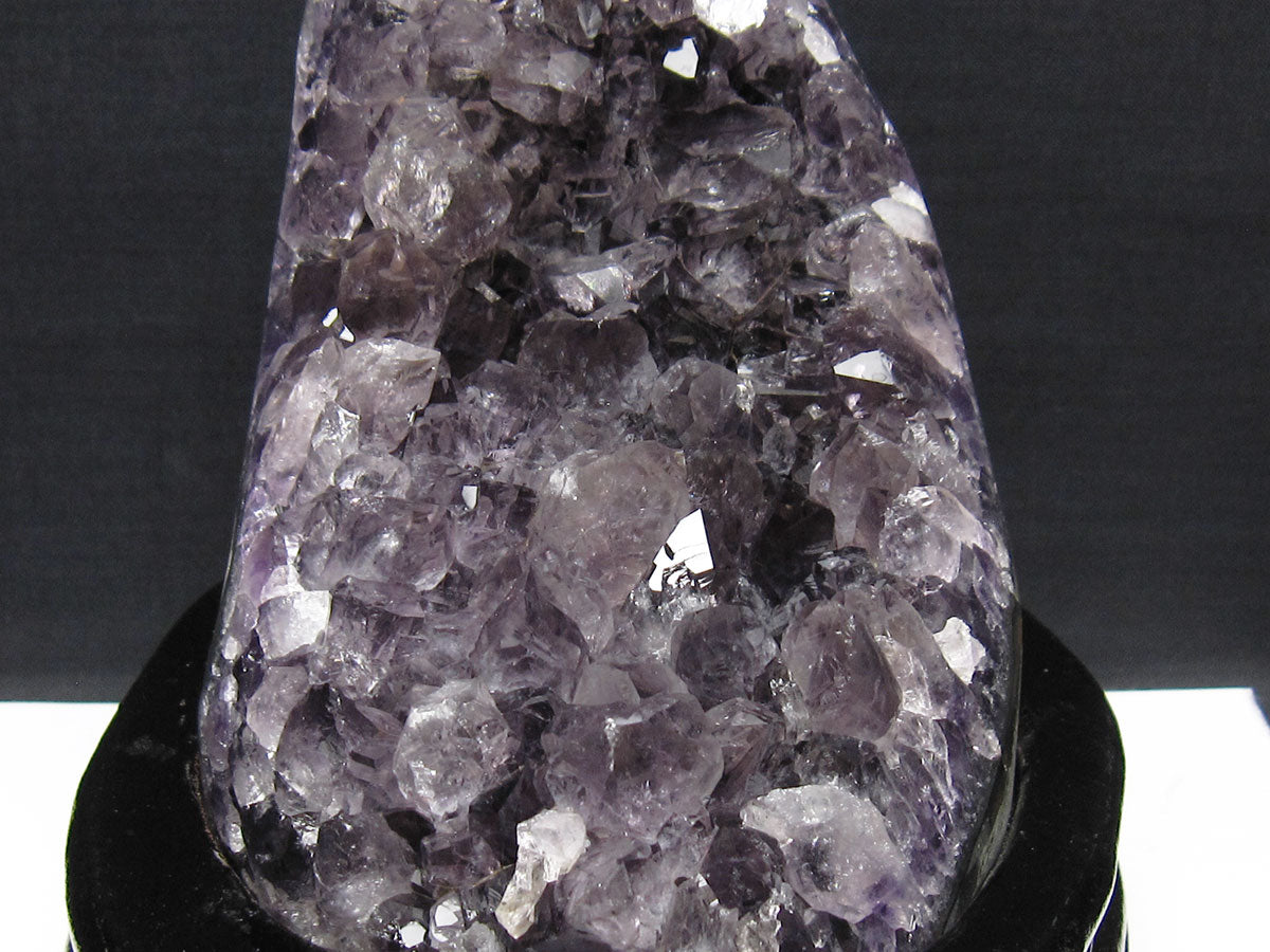 1.7Kg アメジスト 原石 ウルグアイ産 アメジスト クラスター amethyst 台座付属 一点物 182-8815