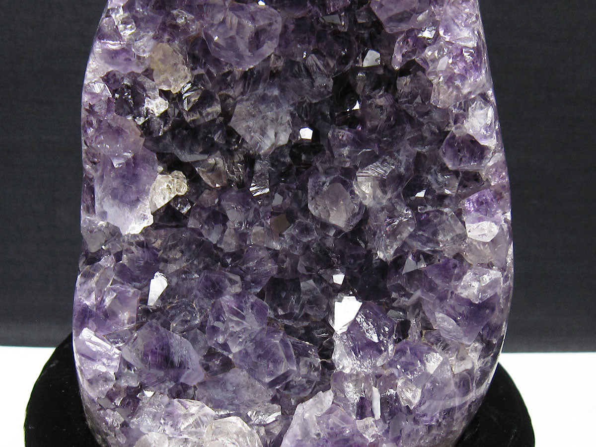 アメジスト クラスター ウルグアイ産 アメジスト 原石 amethyst 台座付属 一点物 182-8823