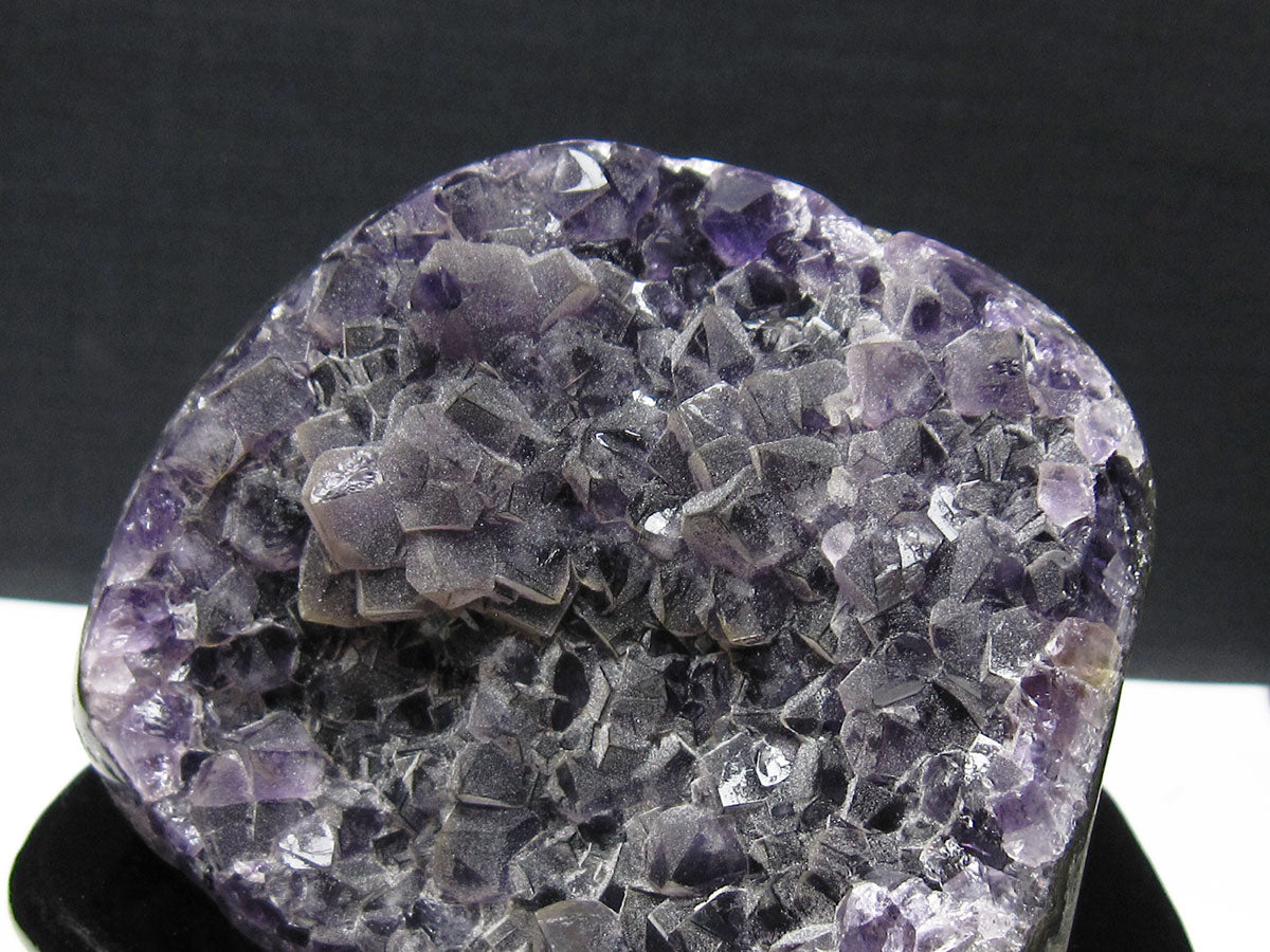 アメジスト クラスター ウルグアイ産 アメジスト 原石 amethyst 台座付属 一点物 182-8825
