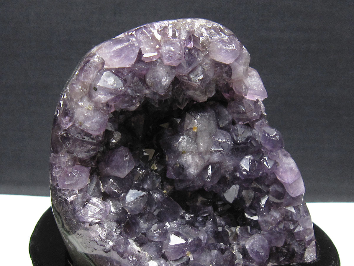 アメジスト クラスター ウルグアイ産 アメジスト 原石 amethyst 台座付属 一点物 182-8827
