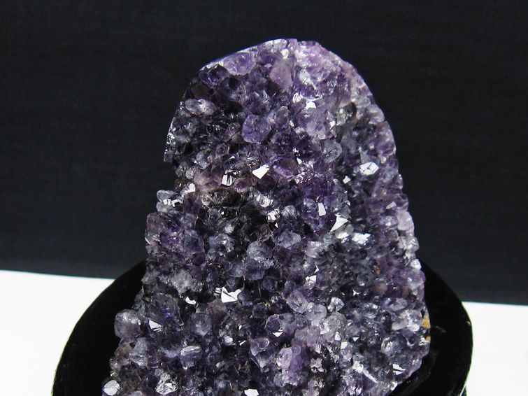 アメジスト クラスター ウルグアイ産 アメジスト 原石 amethyst 台座付属 一点物 182-8828