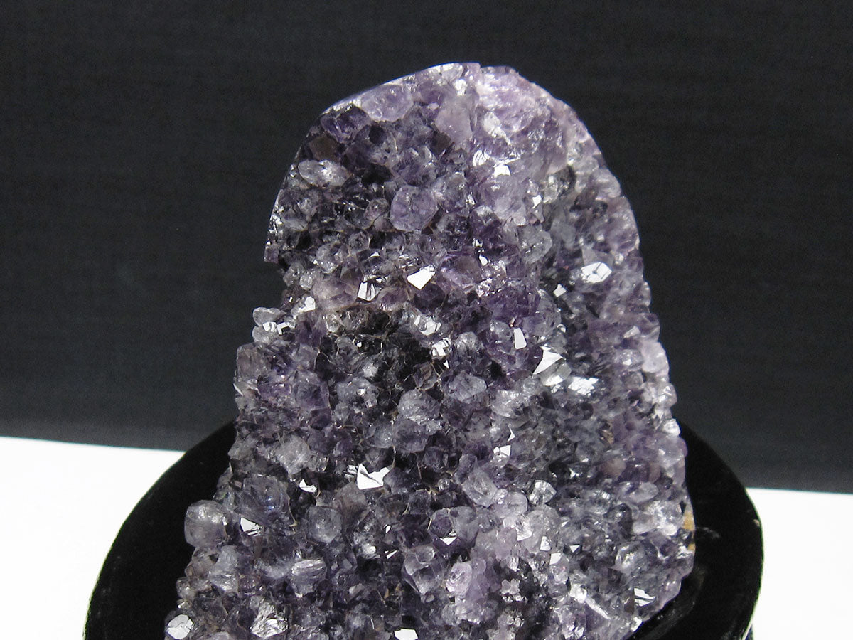 アメジスト クラスター ウルグアイ産 アメジスト 原石 amethyst 台座付属 一点物 182-8828