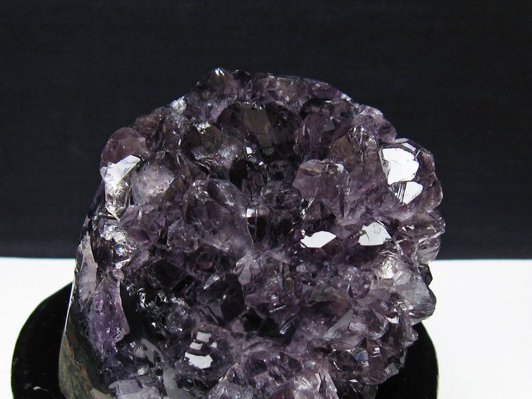 アメジスト クラスター ウルグアイ産 アメジスト 原石 amethyst 台座付属 一点物 182-8830
