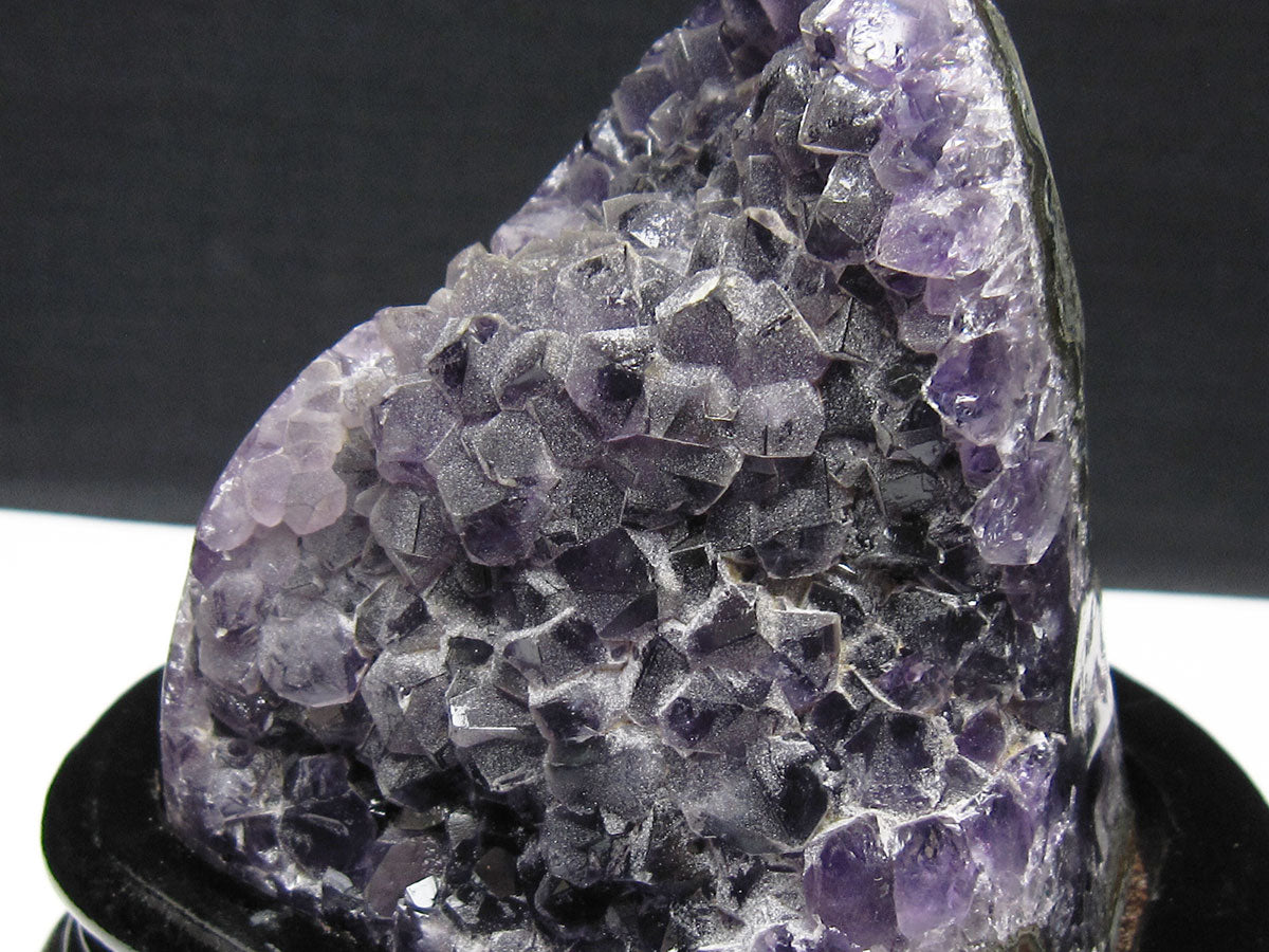 アメジスト クラスター ウルグアイ産 アメジスト 原石 amethyst 台座付属 一点物 182-8834