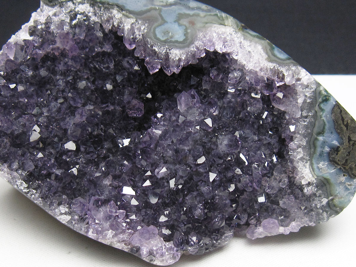 アメジスト クラスター ウルグアイ産 アメジスト 原石 amethyst 一点物 182-8879