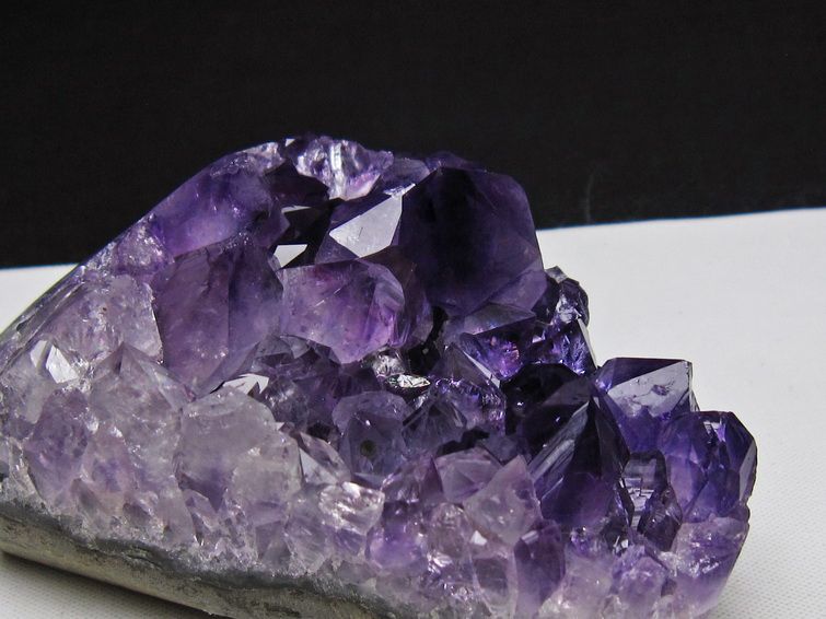 アメジスト クラスター ウルグアイ産 アメジスト 原石 amethyst 一点物 182-8974
