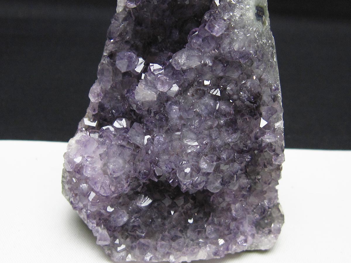 アメジスト クラスター 花型 ウルグアイ産 アメジスト 原石 一点物 182-9248