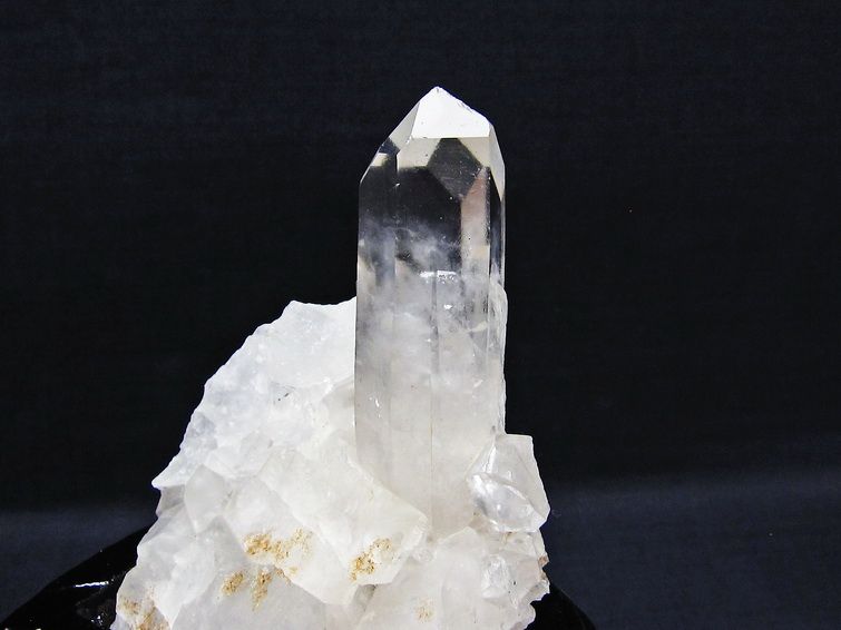 水晶 クラスター マダガスカル産 台座付属 水晶 原石 一点物 182-9277