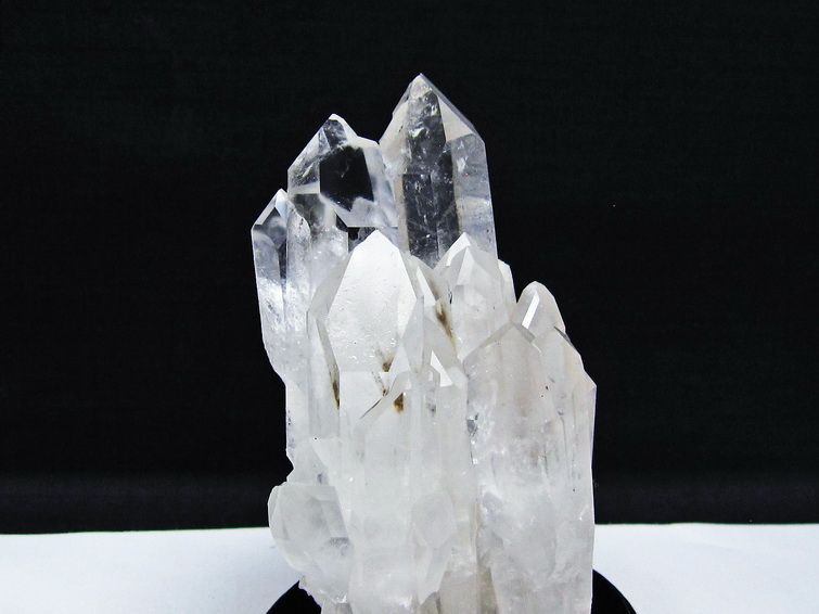 水晶 クラスター マダガスカル産 台座付属 水晶 原石 一点物 182-9362