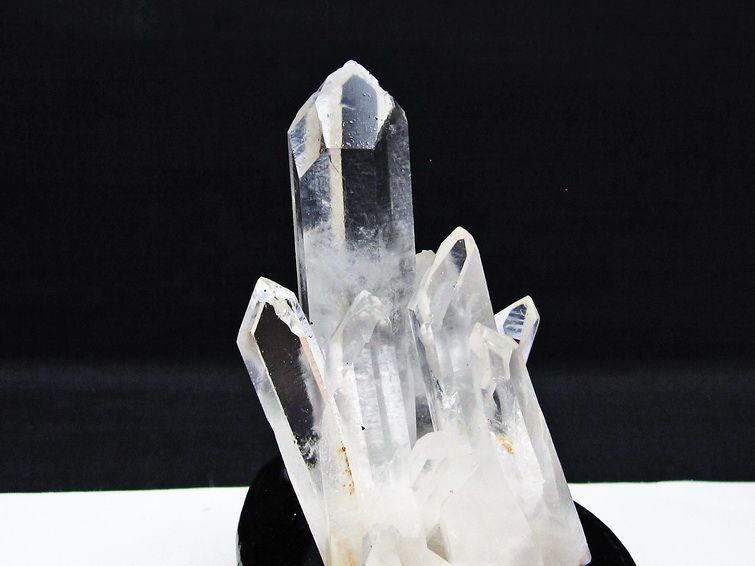 水晶 クラスター マダガスカル産 台座付属 水晶 原石 一点物 182-9394