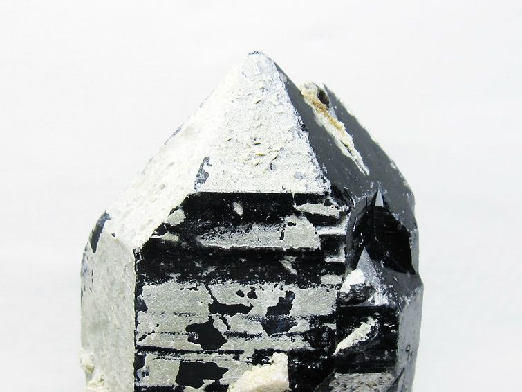 2.2Kg 黒水晶 モリオン 原石 山東省産 台座付属 一点物 191-511