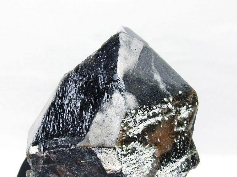 2.4Kg 黒水晶 モリオン 原石 山東省産 台座付属 一点物 191-512