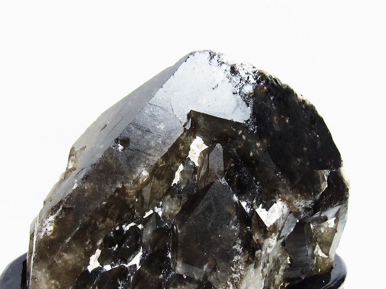 6.1Kg モリオン 黒水晶 原石 エレスチャル 台座付属 一点物 191-539