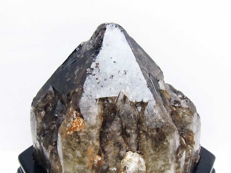 8.2Kg モリオン 黒水晶 原石 エレスチャル 台座付属 一点物 191-552