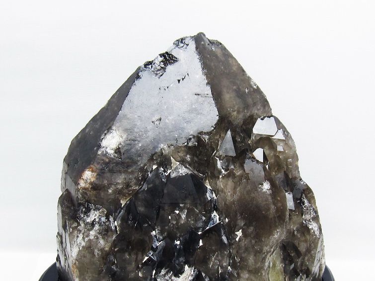 9.5Kg モリオン 黒水晶 原石 エレスチャル 台座付属 一点物 191-569