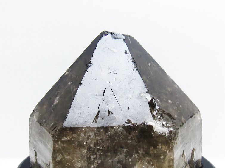 2.3Kg モリオン 黒水晶 原石 エレスチャル 台座付属 一点物 191-578