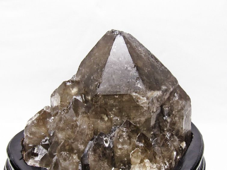 6.5Kg スモーキークォーツ 原石 煙水晶 エレスチャル 台座付属 一点物 191-608