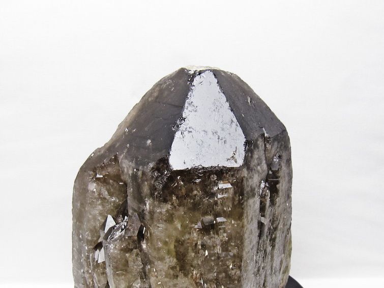 8Kg スモーキークォーツ 原石 煙水晶 エレスチャル 台座付属 191-631