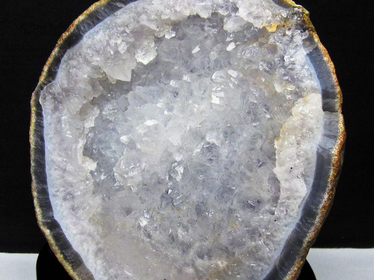 3.1Kg アゲート ジオード 原石 台座付属 191-725