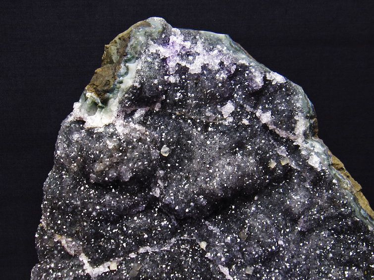 3.1Kg アメジスト クラスター ウルグアイ産 アメジスト 原石 置物 amethyst アメシスト 台座付属 カルサイト付き 花型 一点物 192-642
