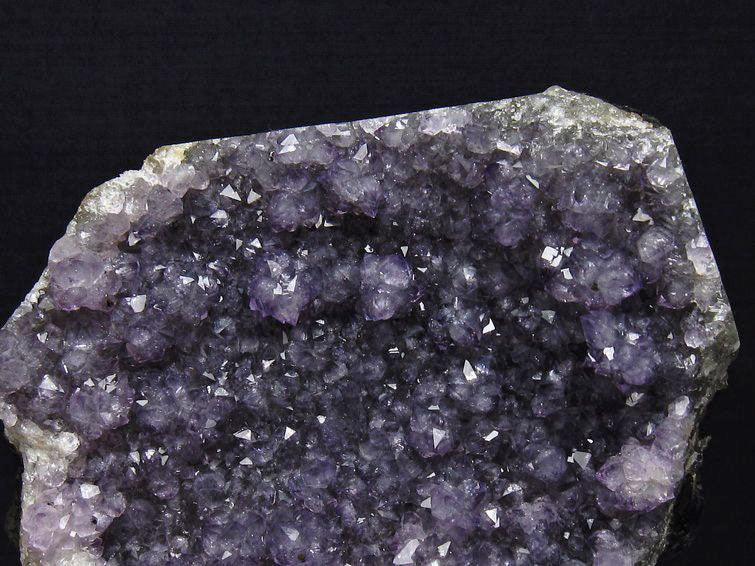 2.4Kg アメジスト クラスター ウルグアイ産 アメジスト 原石 amethyst 台座付属 カルサイト付き 花型 一点物 192-686