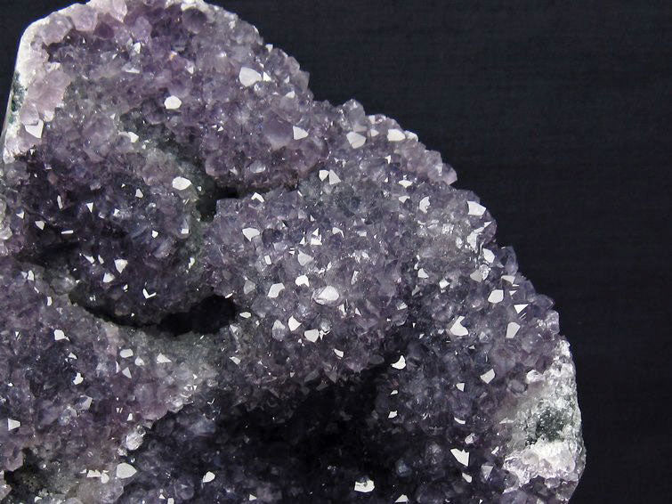 2.4Kg アメジスト クラスター ウルグアイ産 アメジスト 原石 amethyst 台座付属 花型 一点物 192-691