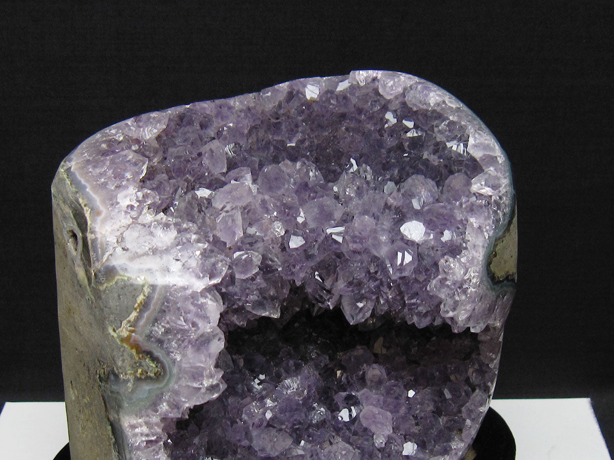 2.1Kg アメジスト クラスター アメジスト 原石 ウルグアイ産 amethyst 台座付属 一点物 192-712