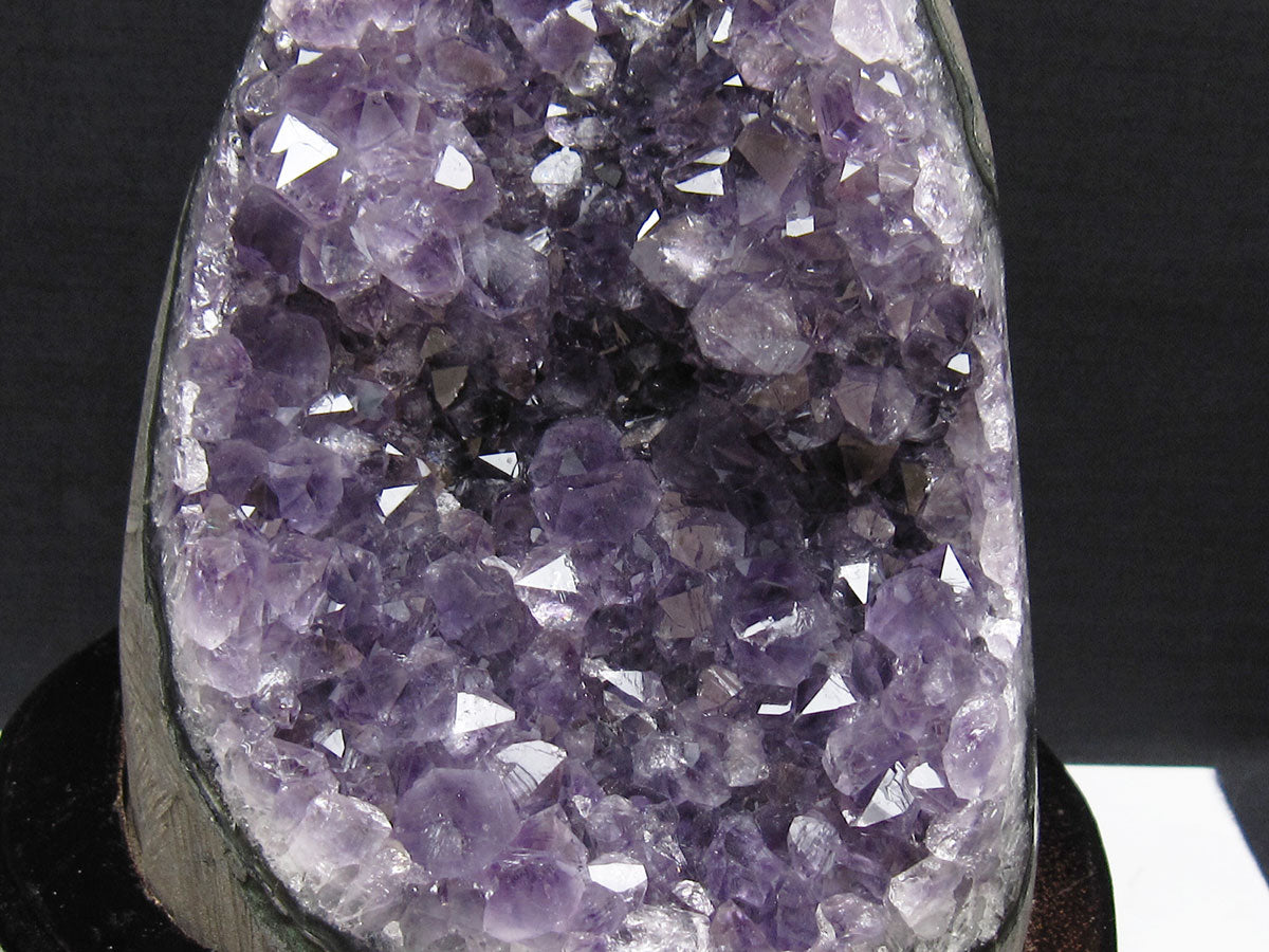 2.2Kg アメジスト クラスター アメジスト 原石 ウルグアイ産 amethyst 台座付属 一点物 192-713
