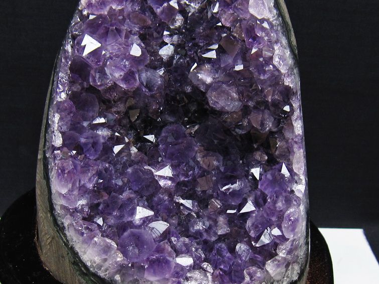 2.2Kg アメジスト クラスター アメジスト 原石 ウルグアイ産 amethyst 台座付属 一点物 192-713